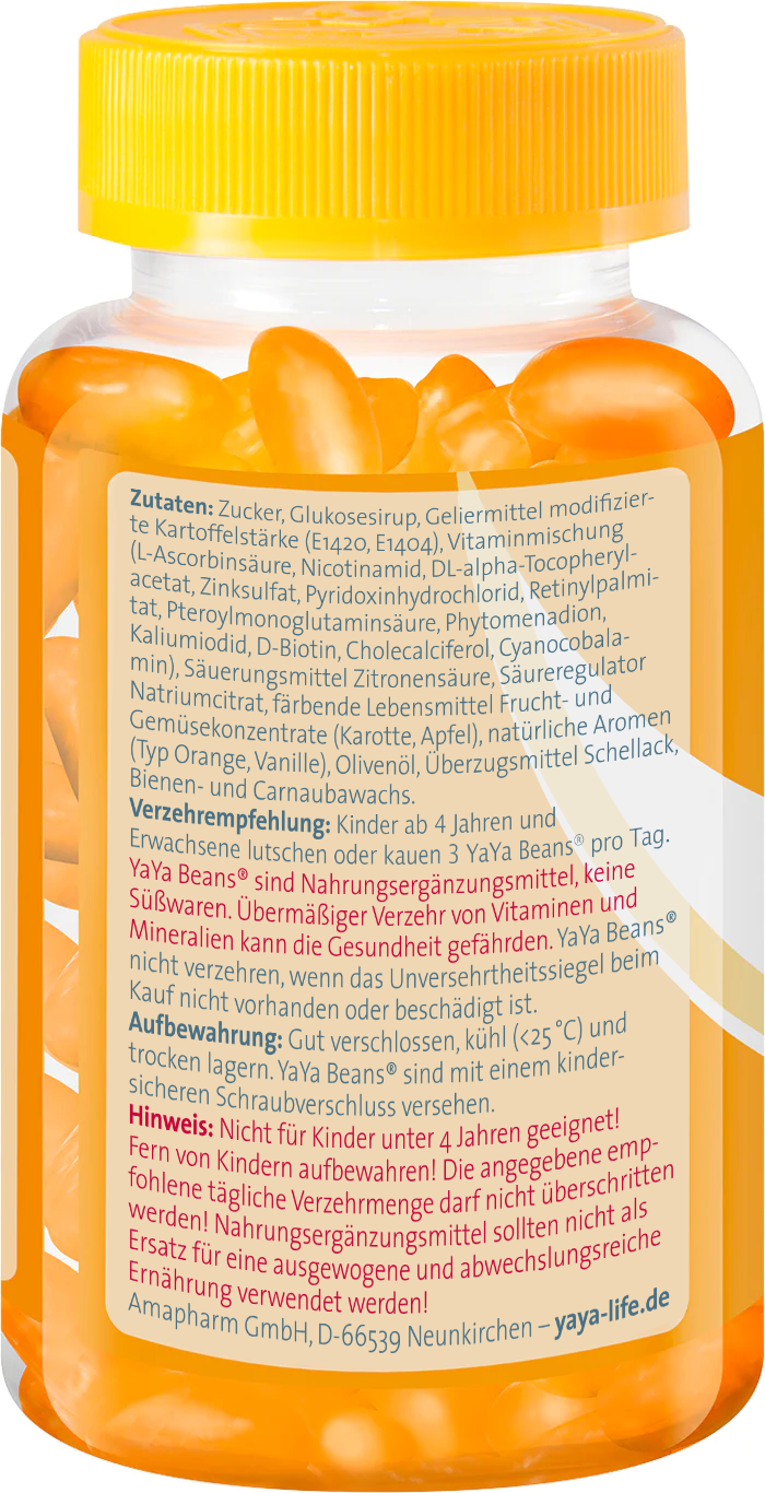 YaYaBeans® Multivitamin Orange